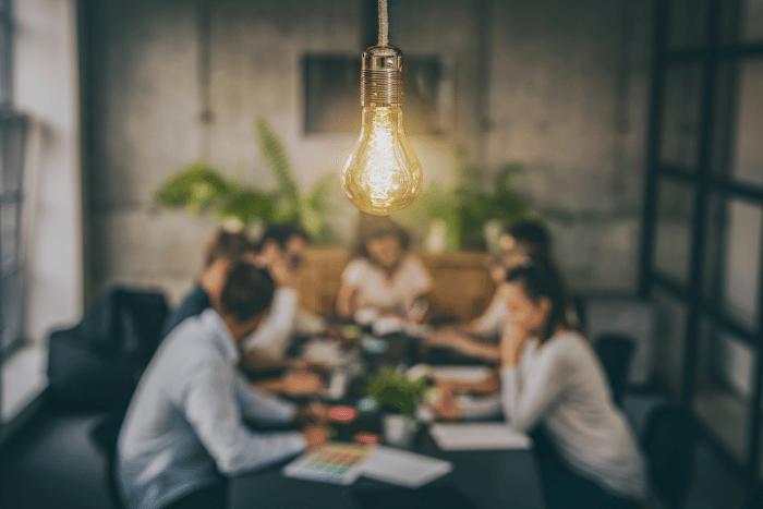 team at work - brilliance iStock-1278858409